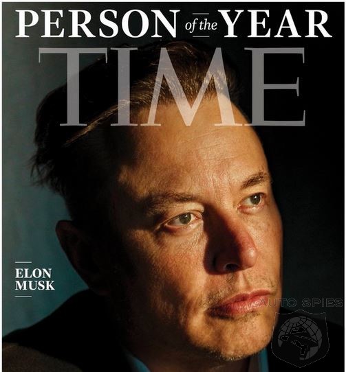 Elon Musk Becomes Time Magazine's 2021 Person Of The Year